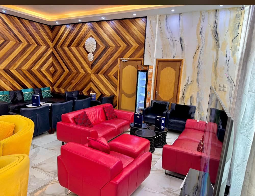 Travel Ease VIP Lounge at Douala International Airport — Relaxed lounge environment