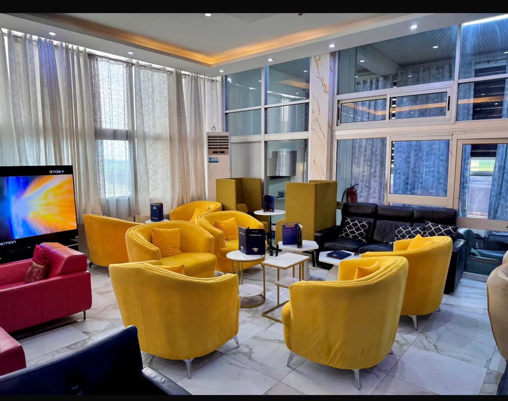 Travel Ease VIP Lounge at Douala International Airport — Comfortable seating